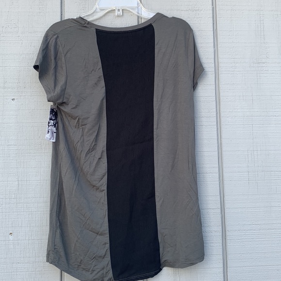 NEW HARD ROCK HOTEL PUNTA CANA Lds Sheer Back Scoop Tee Dark Olive - Picture 4 of 7